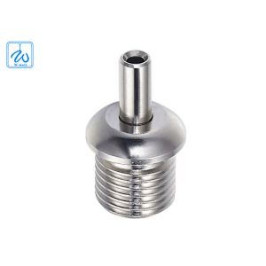 Top Key Flange Wire Cable Grippers With M10 Thread Bright Nickel Plated Finish