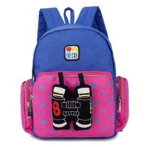 Cheap Multicolor Custom Primary School Bag Cartoon With Polyester Material for sale