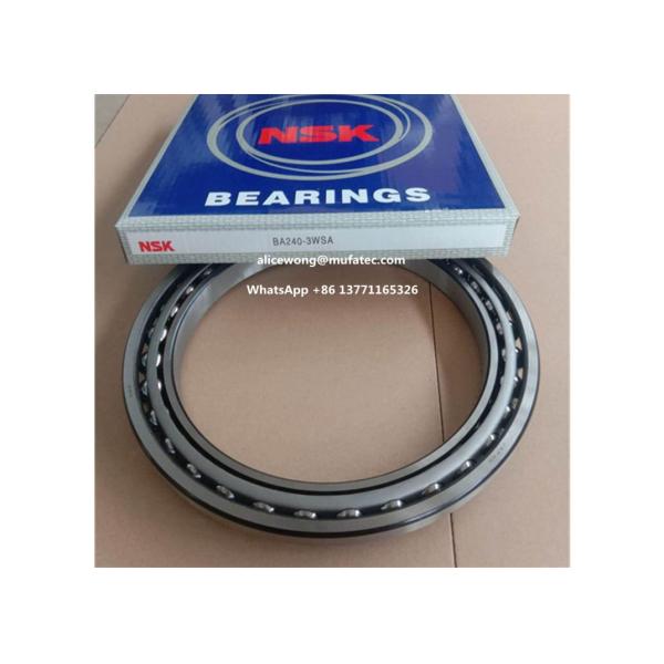 BA240-3 BA240-3WSA excavator bearing thin section angular contact ball bearing 240*310*33.5mm