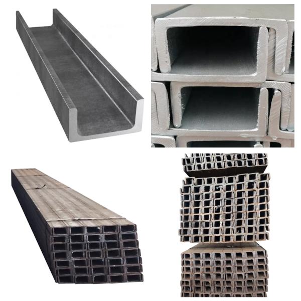 ASTM Q235 Carbon Steel C Channel Beam No Perforated G3452 Hot Rolled