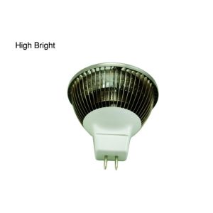 3W AC / DC 12V 2600 - 3700K Warm White High Power SMD MR16 Led Bulbs For Spot