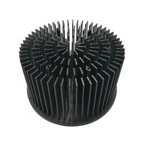Rustproof Cold Forging Heatsink , Stable Black Anodized Heat Sink