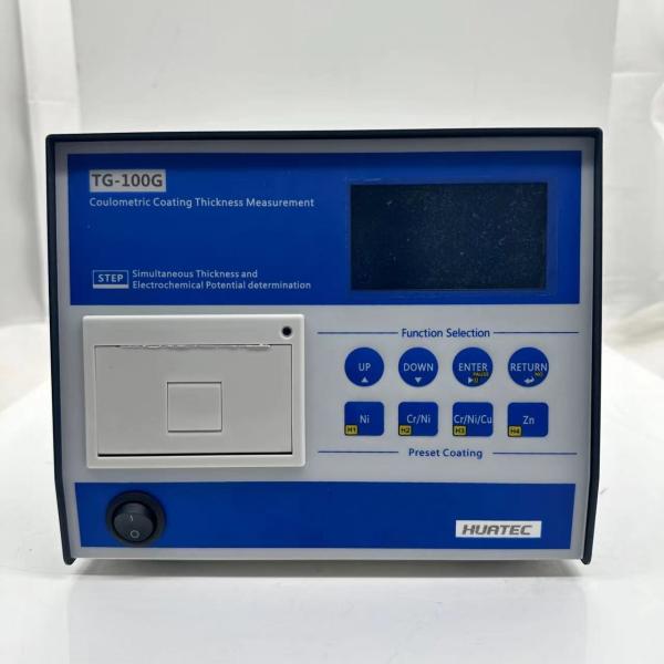 TG-100G Inbuilt Printer Nickel-copper-nickel Electroplating Coulometric Thickness Tester