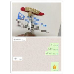 3D Plus Multilayer 43% -57% 6 Layers 3D Zirconia Dental Block Disc for CAD CAM