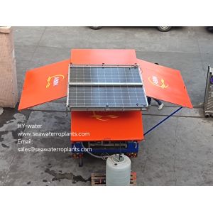 Solar Powered Water Purifier Machine Seawater To Drinking Water Machine