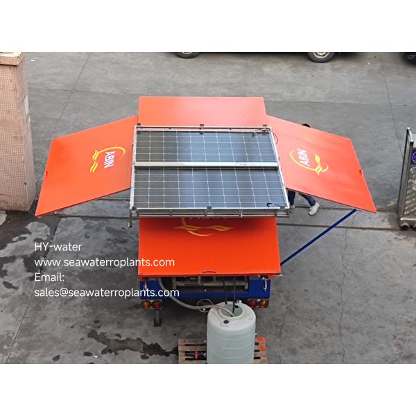 Quality Solar Powered Water Purifier Machine  Seawater To Drinking Water Machine wholesale