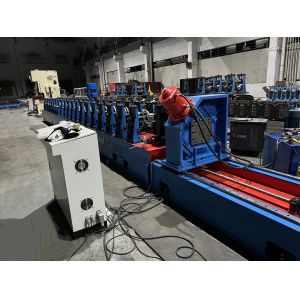 Storage System 1.5mm-2.5mm Upright Racking Roll Forming Machine With Punching