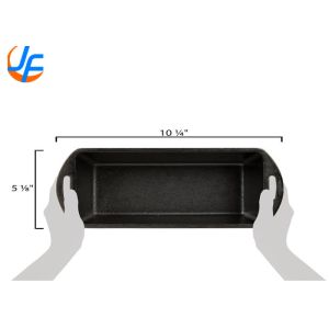 RK Bakeware China Foodservice NSF Rectangle Aluminum Loaf Pan , Toast Bread Cake