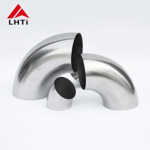 Short Radius Seamless Titanium Elbow 90 Degree Bends Sch40 1.5D