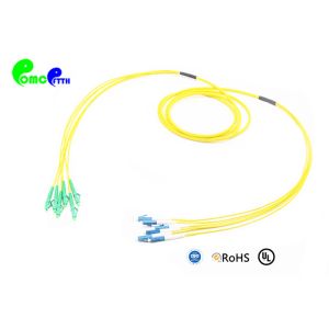 6F Pre-terminated cable LC APC - LC UPC OS2 G657A2 break out 2.0mm Fibre Optic