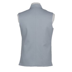 Men'S Cotton Stand Collar Waistcoat Custom For Special Occasion Party Wear