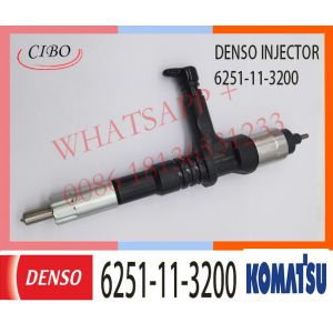 Diesel Fuel Injection 095000-6640 6251-11-3200 For Komatsu Excavator SAA6D125E-5