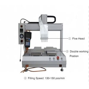 Cheap PLC Control Automatic Filling Machines Glue Automated Potting Machine Fast for sale