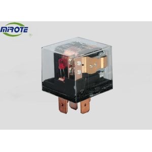 Generic 24v 80 Amp Automotive Relay , 4 Prong Relay With Metal Sheet Led Light