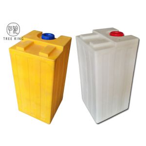 China KC 300L Rectangular Poly Chemical Dosing Tank For Washing Machine 555 * 555 * H1140 Mm on sale