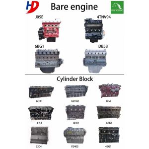 China Durable Smooth Solid Structure Bare Engine Parts Komatsu Excavator Parts on sale