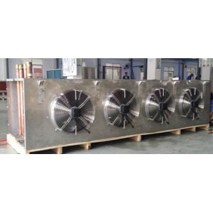 Cheap IVB Series Heavy Commercial Industrial Brine Unit Cooler WIth 4 mm Fin Space with stainless frame for sale