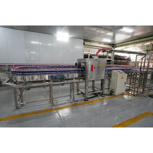 Bottle Conveyor System Conveyor Line For 24000BPH Bottled Water Production Line