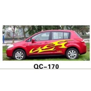Car Body Sticker QC-170H / UV offset printing Car Decoration