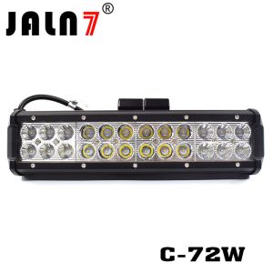 LED Light Bar JALN7 72W CREE Spot Flood Combo LED Driving Lamp Super Bright Off