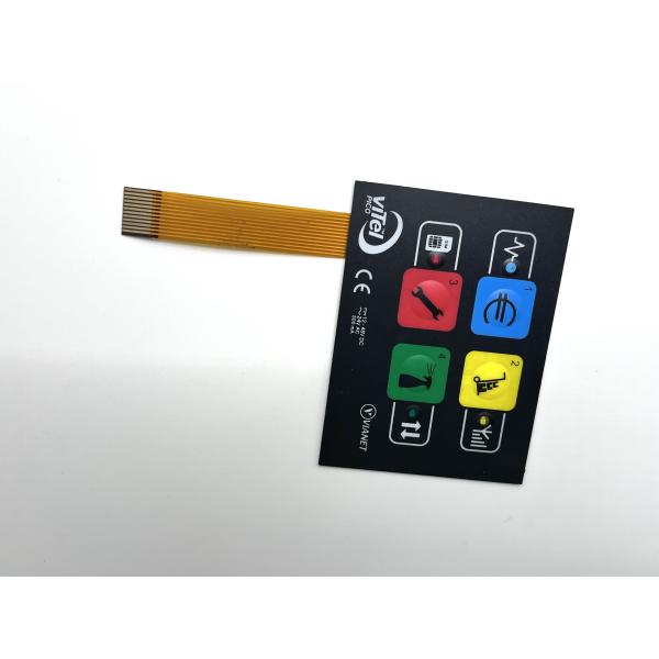 Quality Customized Backlit Membrane Switch Mechanical Keyboard Switch Long Lifespan With EL Backlight wholesale