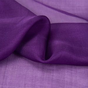 Soft Tulle Solid Color 6mm Silk Chiffon Fabrics 140cm Lining Dress Material