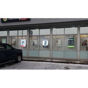 Commercial Ultra Thin Wifi 4G LED Display Poster With High Definition 2.5mm