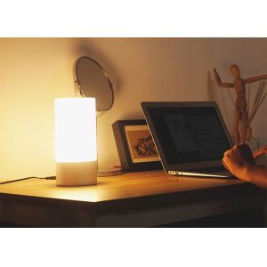 Portable Rechargeable LED Night Lamp 6W Adjustable Brightness Touch Control
