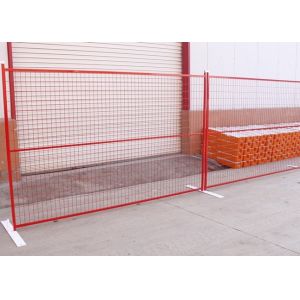 6ftx8ft Construction Temporary Fence Galvanized Canada Standard