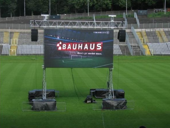 Quality Programmable P6 LED Display Project , SMD 3535 RGB Advertising LED Wall Rental wholesale