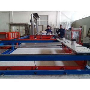 PLC Control Floral Foam Cutting Machine Adjustable With 6 Bar , 9KW