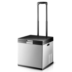 Black And Grey DC Car Refrigerator Cooler For Cooling Drinks / Food And Fruits