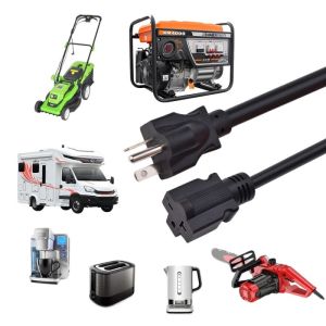 HENG-WELL 10Ft Power Extension Cord Nema 6-20P/6-20R 10Ft for 220/250V 14 Awg