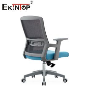 Sturdy Frame Mid Back Mesh Office Chair With Adjustable Armrests And Height