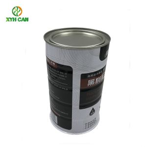 Milk Powder Tin Can Food Grade Round Printed Tin Packaging Customized Size Oem