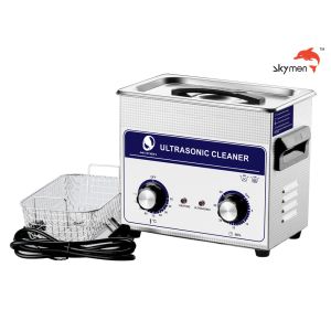 Adjustable 120 Watt 3.2L Ultrasonic Heating Cleaner SUS304