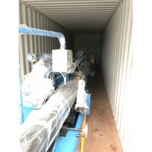 3m Width 8omm hole Automatic Single Wire feeding Chain Link Fence Making Machine