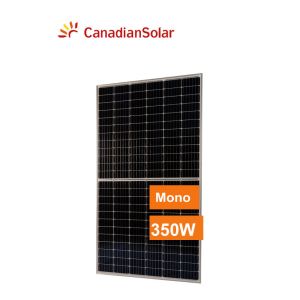 144 Cells Mono 350w White Backsheet Canadian Solar Panel