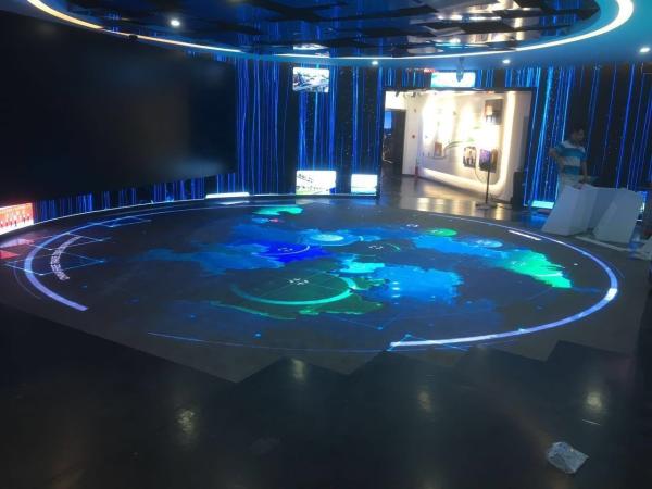 Quality High Definition Floor Tile Screen P4.81 Indoor Led Display Comes With Interactive Sensor wholesale