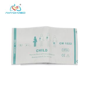 18-26CMS Reusable NIBP Cuff PU Jacket Material With 6 Months Warranty