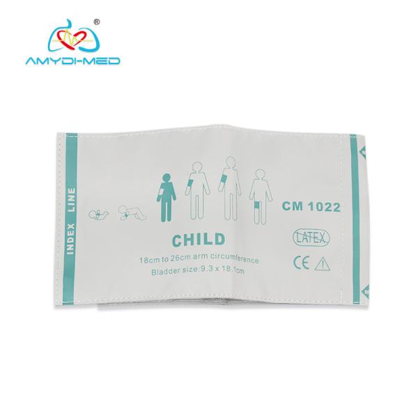 Quality 18-26CMS Reusable NIBP Cuff PU Jacket Material With 6 Months Warranty wholesale