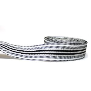 Intercolor Stripe Polyester Webbing 3.1cm Pp Webbing Tape For Trousers Waist