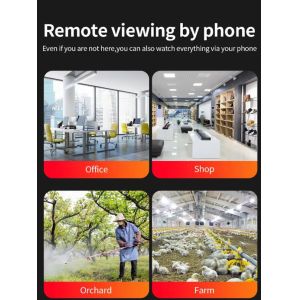 1080p Full HD Tuya Wifi Smart Camera Night Vision App Control Smart Outdoor