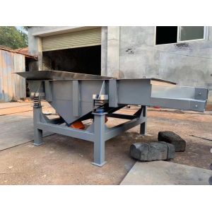 Cheap Good Quality  1-5  Layer  Carbon / stainless steel linear vibrating sifter for food powder with two screen decks for sale