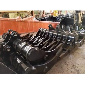 PC PC312 Hydraulic Excavator Rock Rake For Construction