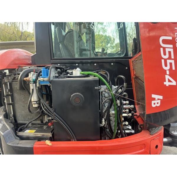 5000KG Kubota U55-4 Excavator Used Kubota Digger With Original Parts