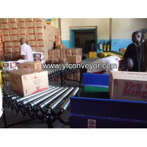 Telescopic portable loading/unloading truck belt conveyor