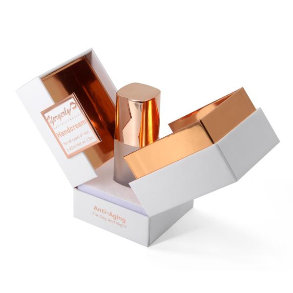 Custom Premium Double Door Magnetic Paper Packaging Boxes For Hand Cream
