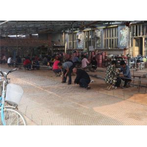 Cheap Knotted Plain Inter Woven Stainless Steel Wire Mesh Fence Hand Made For Zoo Netting for sale