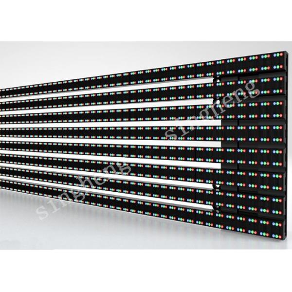 Flexible Led Curtain Wall Display , Outdoor Led Curtain P16 LED Mesh Curtain